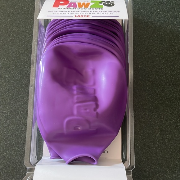 NIB PAWZ Rubber Dog Boots, Large - Picture 6 of 6